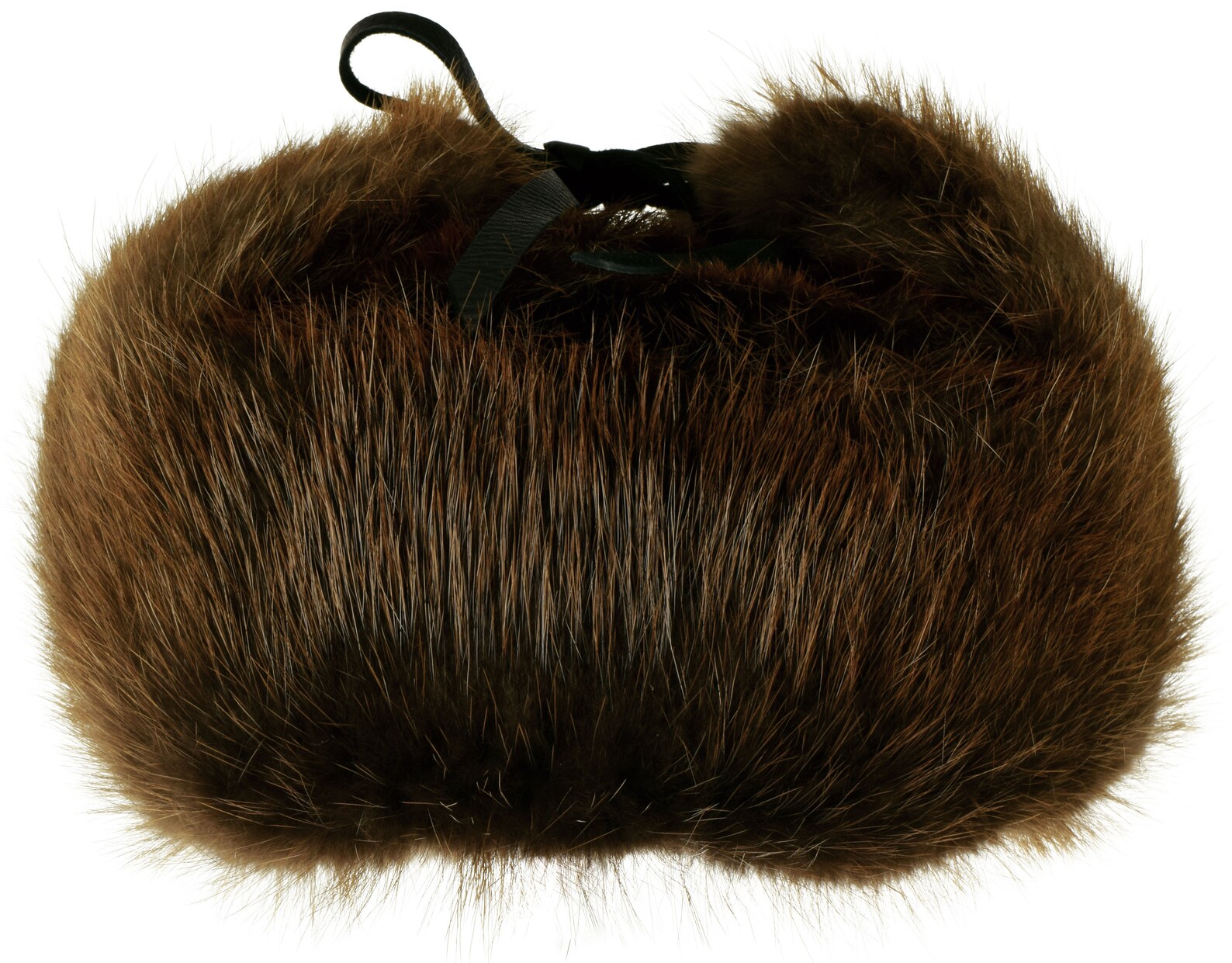 Ausable Fur Natural Beaver Full Fur Trooper Hat With Flaps Etsy