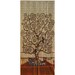 Handmade String Doorway Curtain Bead Japanese Bamboo Beaded Room Divider Wooden Tree Of Life