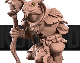 Kobold Druid | Bite The Bullet Official Product| | Tabletop RPG | DnD | Pathfinder | Premium 3D Printed Miniatures
