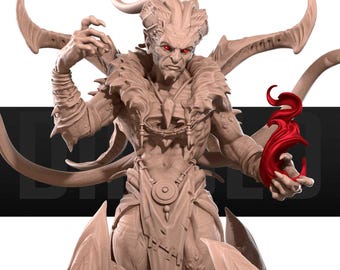 Lord of Destruction | Bite The Bullet Official Product| Diablo Series | Tabletop RPG | DnD | Pathfinder |Premium 3D Printed Miniature