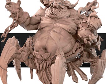 Arachnophobia Boss | Bite The Bullet Official Product| Diablo Series | Tabletop RPG | DnD | Pathfinder |Premium 3D Printed Miniature