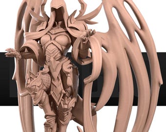Seraphim of Hope | Bite The Bullet Official Product| Diablo Series | Tabletop RPG | DnD | Pathfinder |Premium 3D Printed Miniature