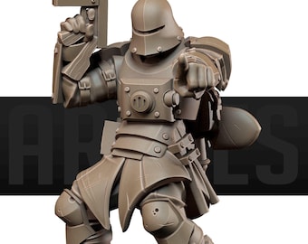 Combat Engineer | Bite The Bullet Official Product| New Antioch | ASHEN ARMIES | Wargaming | Grimdark |Premium 3D Miniature