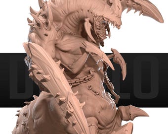 Lord of Pain | Bite The Bullet Official Product| Diablo Series | Tabletop RPG | DnD | Pathfinder |Premium 3D Printed Miniature