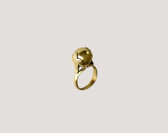 Brass Perfume Ring