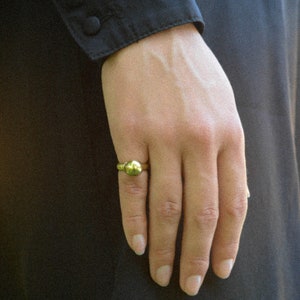 Brass Pinky Ring image 6
