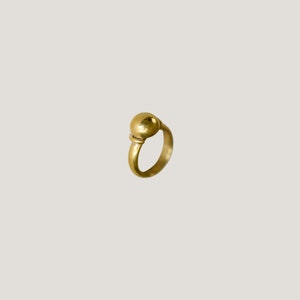 Brass Pinky Ring image 1