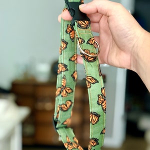 Butterfly Collar / Butterfly Dog Collar / Butterfly Cat Collar / Monarch Dog Collar / Breakaway Cat Collar / Pet Accessories / Dog Collar