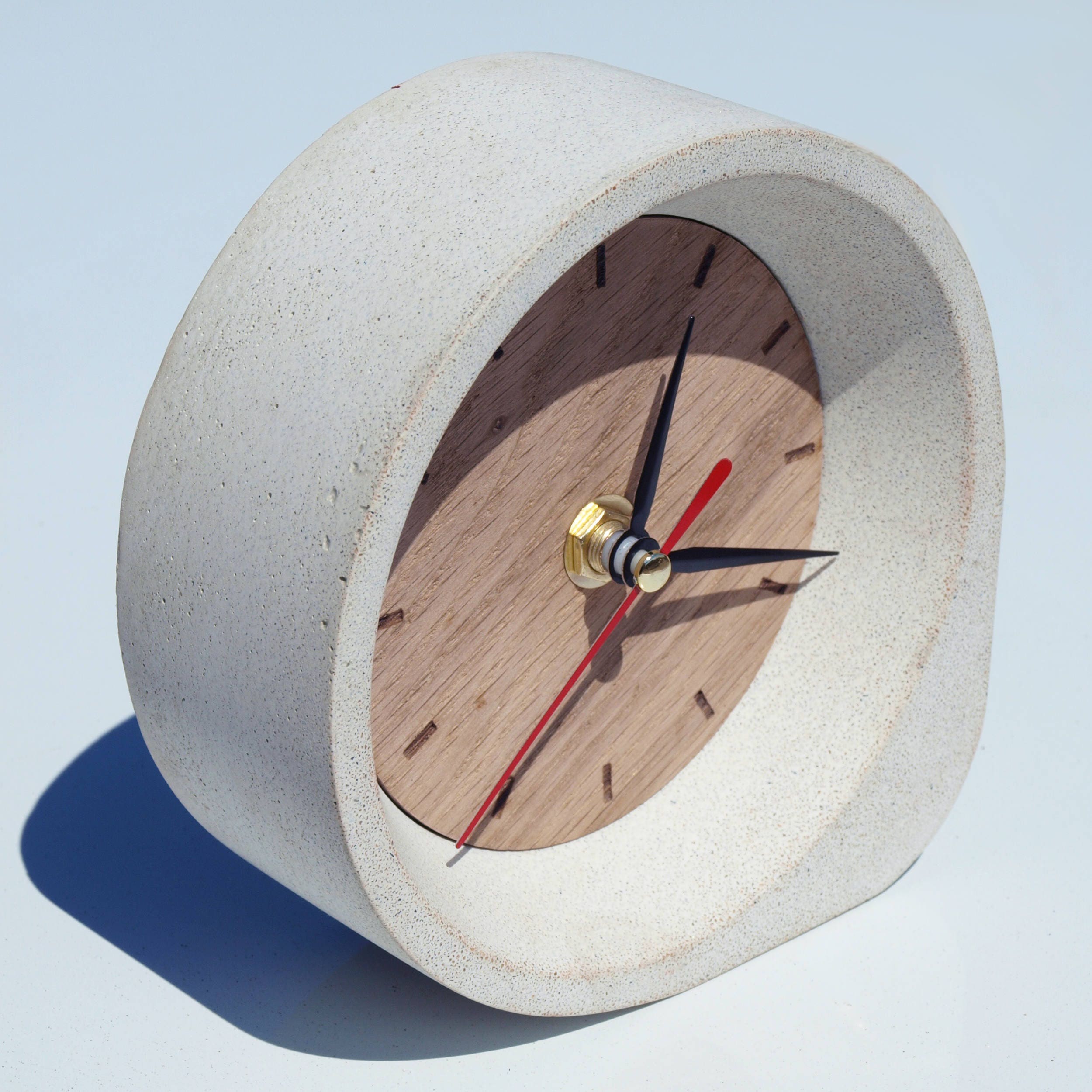 Concrete clock Etsy