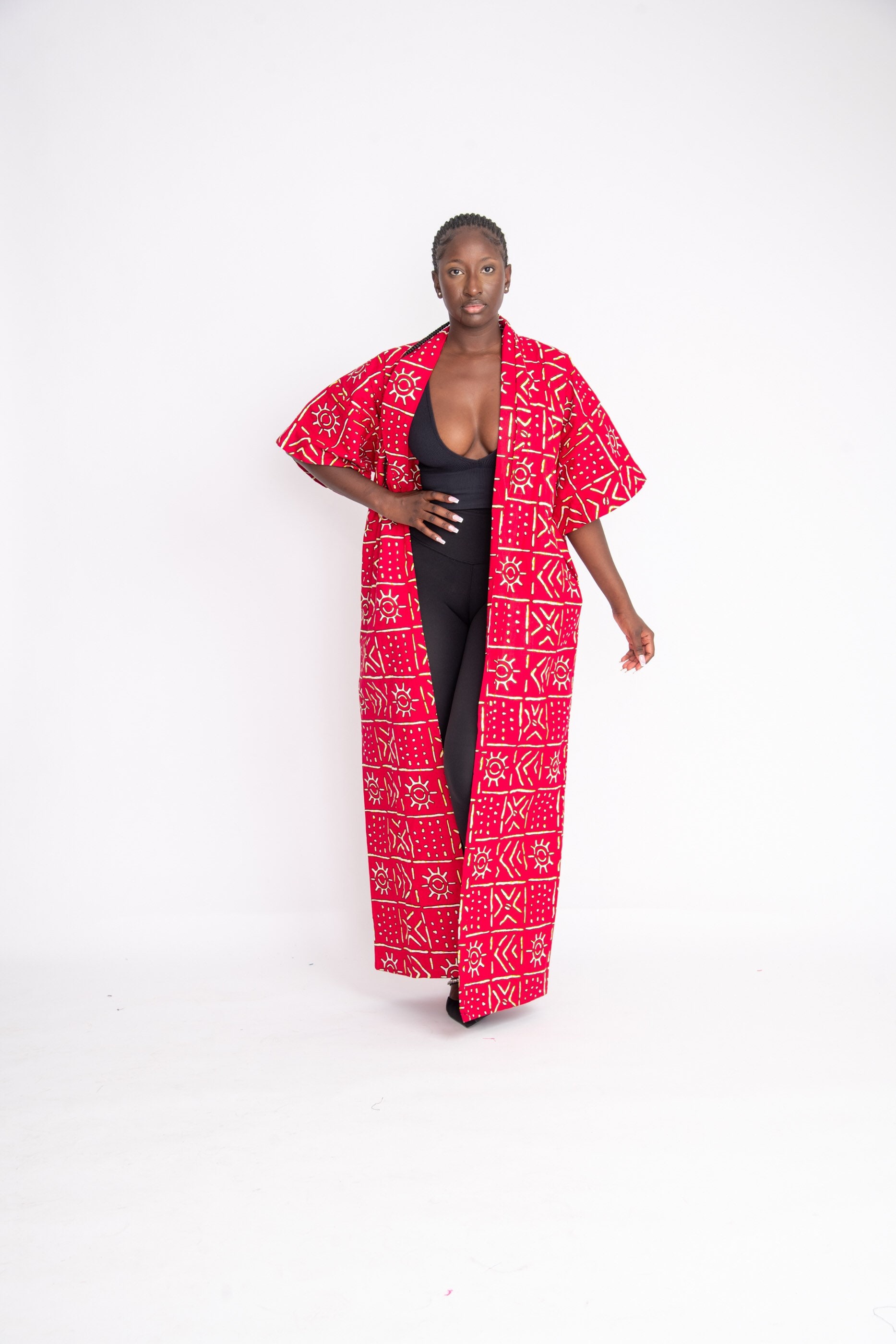 African Kimono African Print Kimono African Fashion African