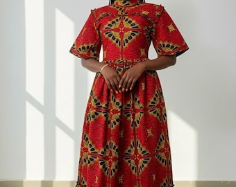 African dress, African print dress, Ankara dress, Ankara gown, African gown, African fashion, African clothing, Ankara maxi