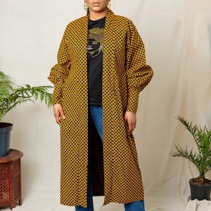 African kimono, Ankara Kimono, Ankara jacket Ankara coat Ankara dress, African fashion, African clothing, African gown, African print duster