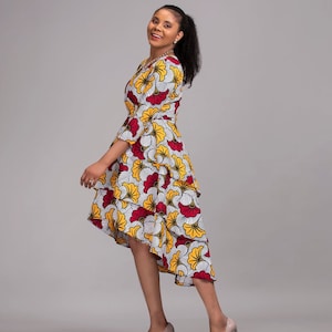 African dress, African print dress, Ankara dress, African clothing, African fashion, Ankara gown, Printed dress, African occasion dress