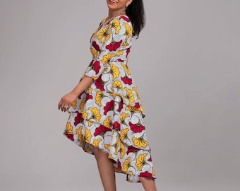 African dress, African print dress, Ankara dress, African clothing, African fashion, Ankara gown, Printed dress, African occasion dress