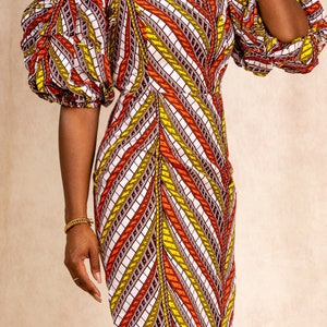 African dress, African pencil dress, Ankara dress, Ankara pencil dress, African fashion, African clothing, African dresses, Ankara dresses