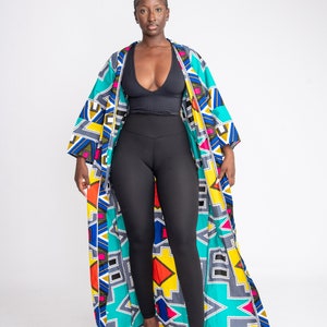 African kimono, African print kimono,  African fashion, African clothing, African jacket, Ankara jacket, Ankara kimono, African dresses