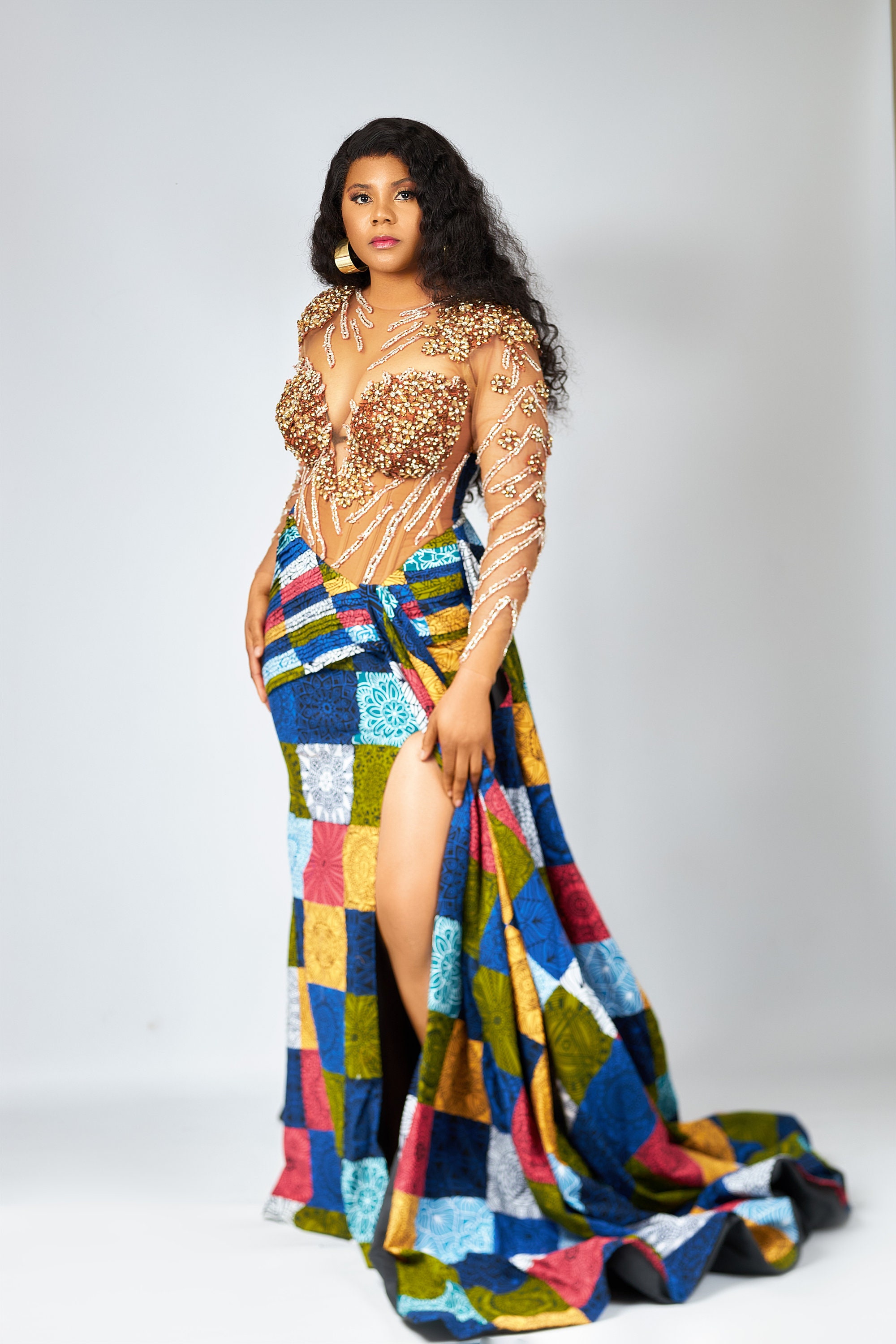 african beaded dress African Beaded Dress
