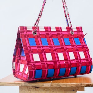 African print Hand bag. Ankara handbag, African handbag, African fashion handbag, African tote bag, African frame bag, Ankara tote handbag