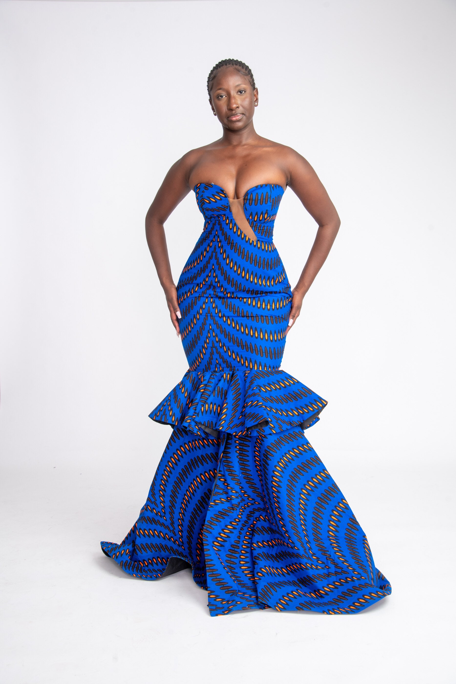 African Mermaid Dress, African Print Dress, African Dress African Mermaid Dress, African Print Dress, African Dress