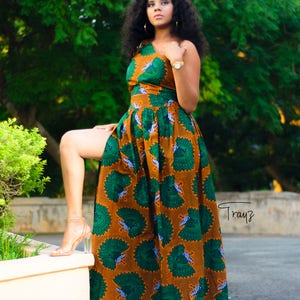 African 2 piece, African coord  set, Ankara matching set, Ankara skirt ankara blouse, African fashion, African clothing, African outfit