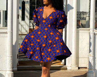africa print dresses
