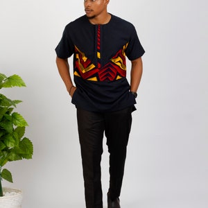 African men set Men Ankara outfit, African men 2 piece, Ankara men shirt and trousers, African men fashion African men clothing