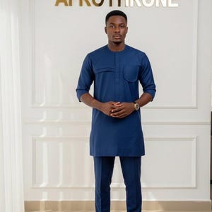 Men African set, African two piece set , men Ankara clothing, Senator trousers, African shirt, Senator men set, Men Senator set groomsmen