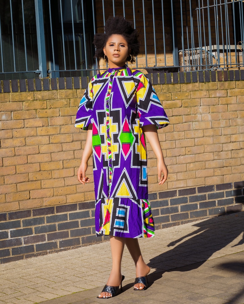 African Dress, African print dress, kente dress, Ankara shift dress, African clothings, Ankara dress, Ankara gown, African fashion dress image 1