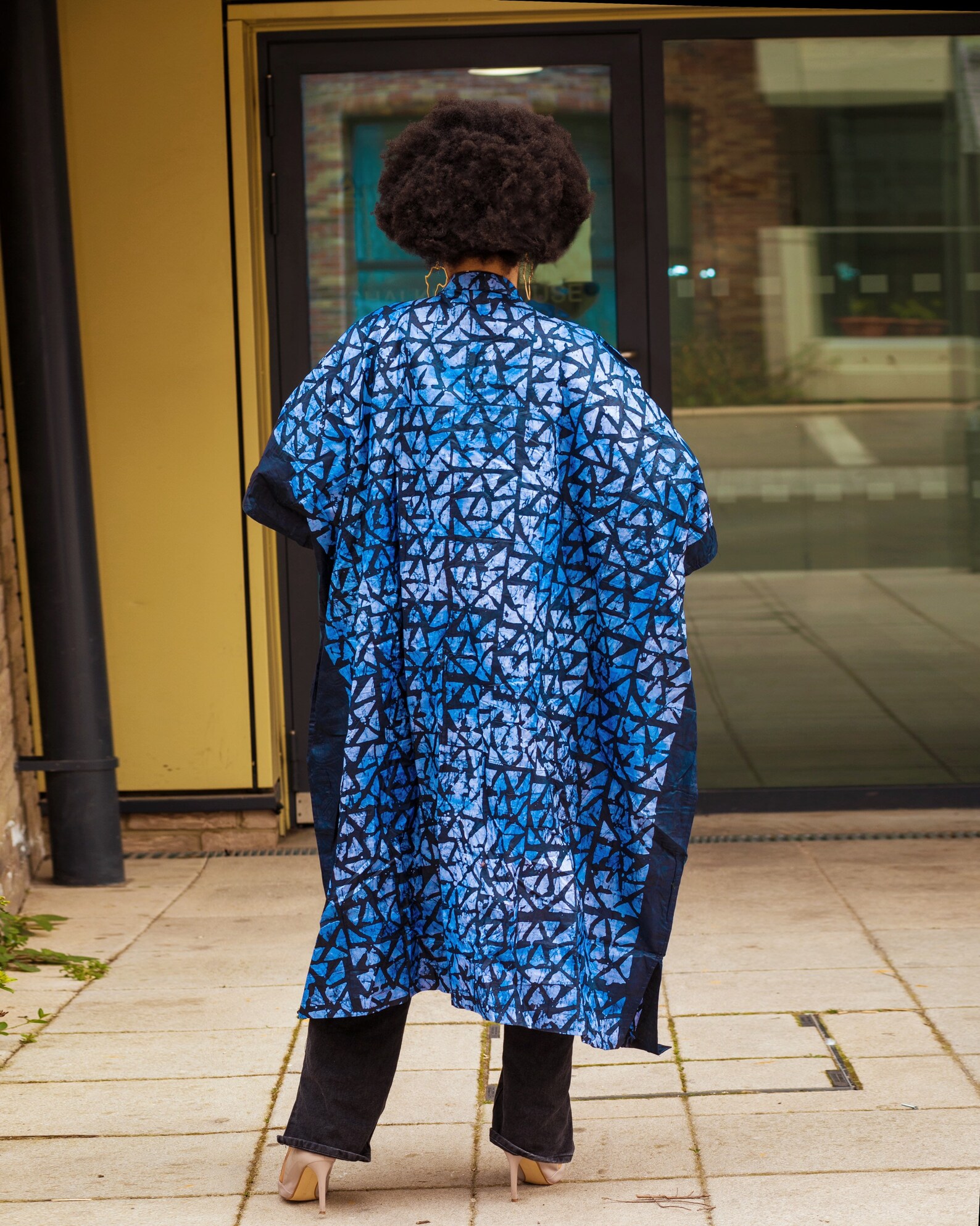 Batik Kimono African Kimono Tie Dye Kimono African Print Etsy UK