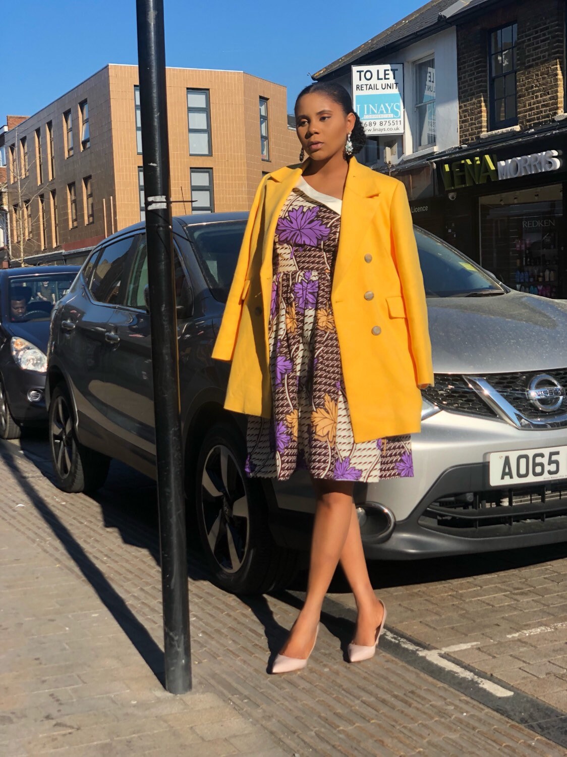 Image of Adanna African Print Ankara Skater Dress Fashion Clothing Ankara Gown