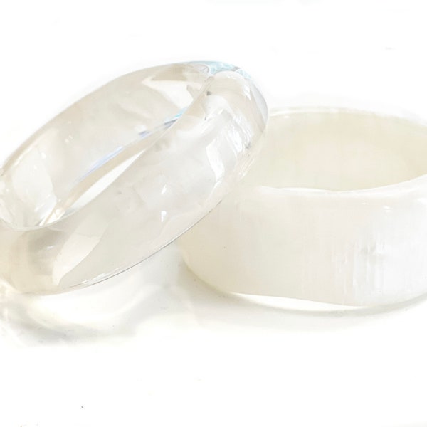 Series 2 Vintage Designer Lucite  Bangle Bracelet New in package dead-stock from 90's sold under designer labels for LOTS! Clouds