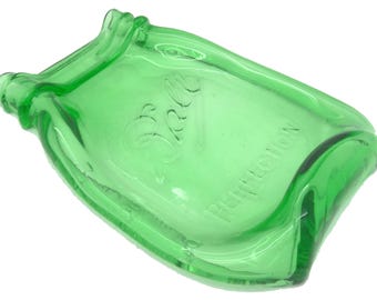 Free Shipping...Green Melted Mason Jar "Pint", WITH BALL LOGO Cute Spoon Rest, Cheese butter Tray, dish soap, coaster, ..