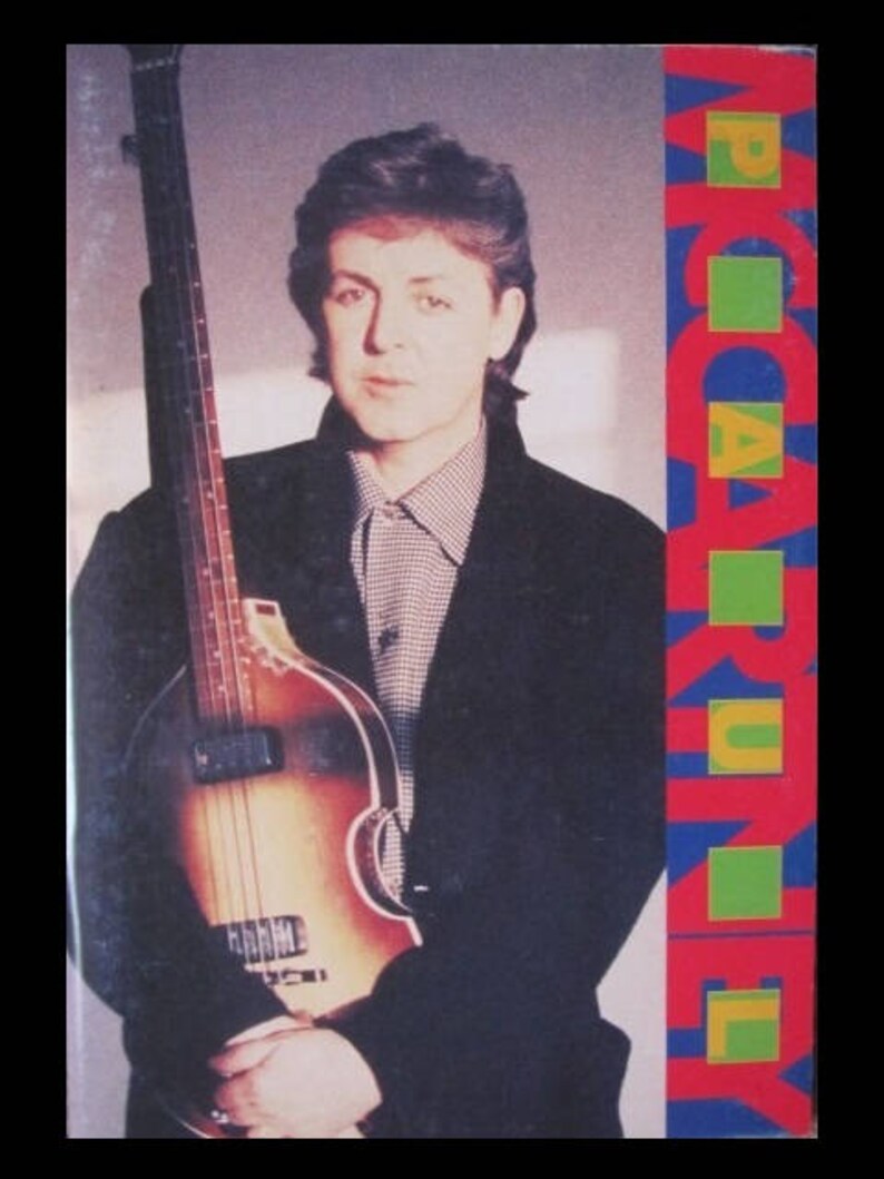 PAUL McCARTNEY 1990 Flowers In The Dirt Japan Tour Exclusive Etsy