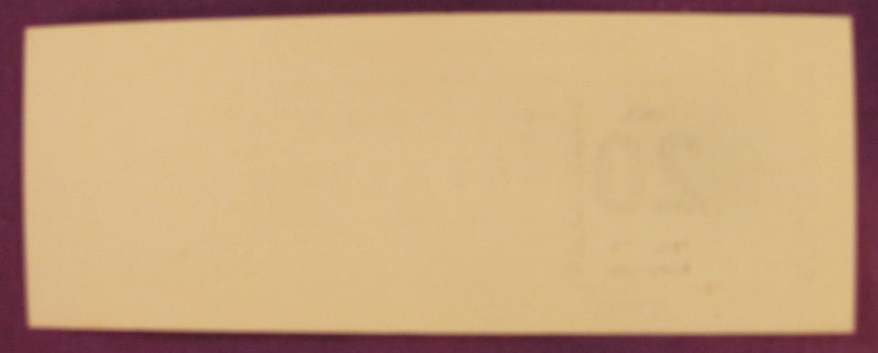 LYNYRD SKYNYRD 1975-/'76 Gimme Back My Bullets Tour Original Unused Concert Ticket