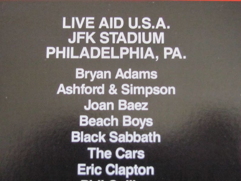 Live Aid 1985 LED ZEPPELIN / Black Sabbath Reunion 1st