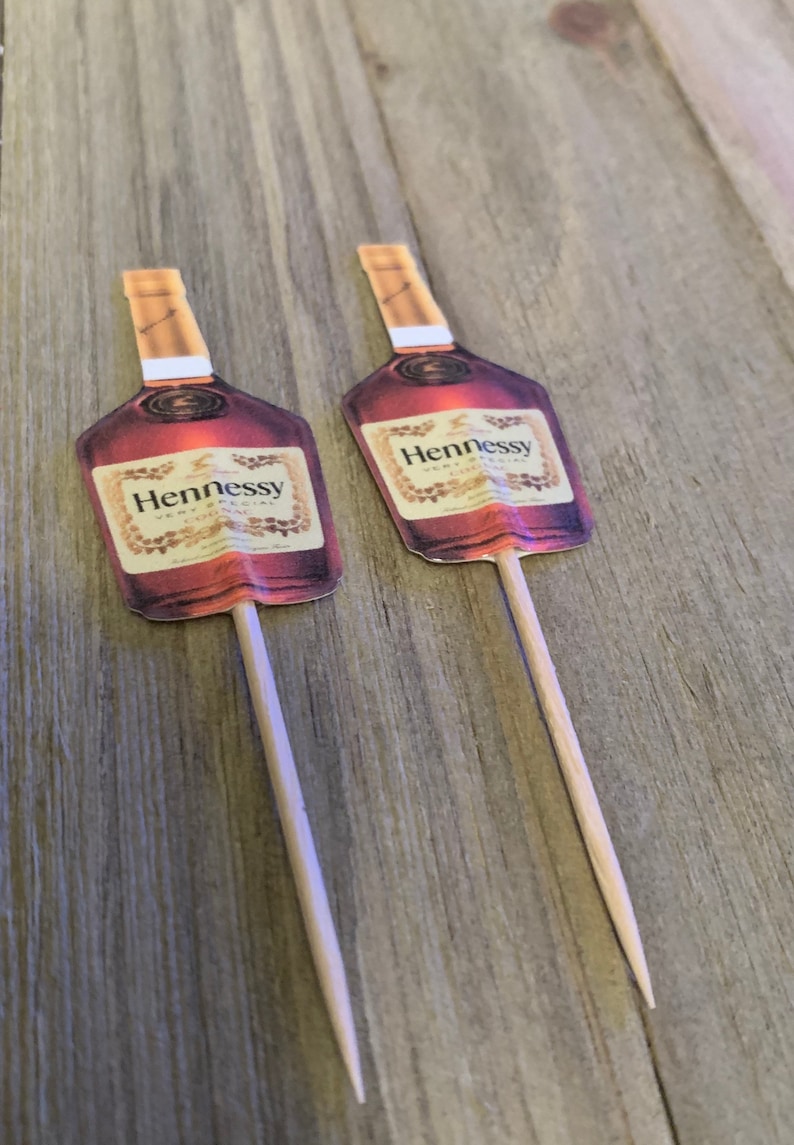 Hennessy CUPCAKE TOPPERS Etsy Hennessy CUPCAKE TOPPERS Etsy