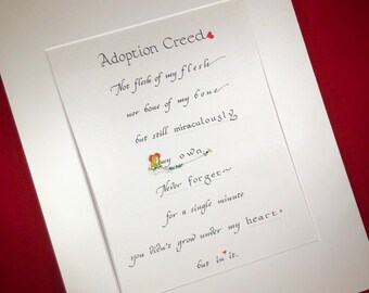 Adoption Creed