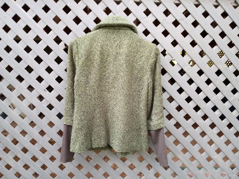 Superb khaki Kensie Vintage Medium wool coat jacket