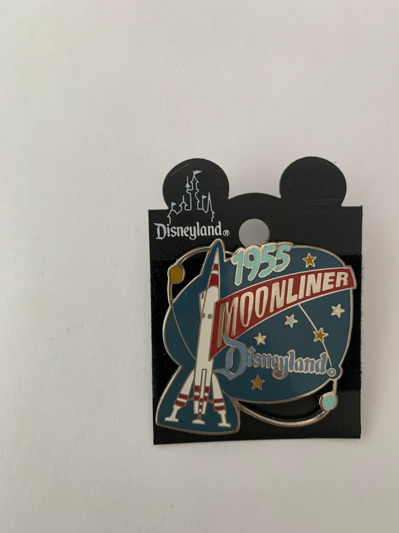 1998 DLR Attraction Ride Series Disneyland Moonliner Pin