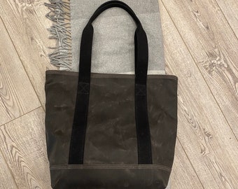 Tote Bag / Waxed Canvas / Made in USA
