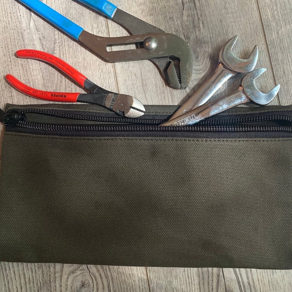 Heavy Canvas Tool Pouch