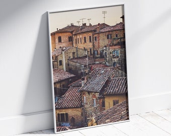 Volterra Italy Print: Tuscany Travel Photography Wall Art