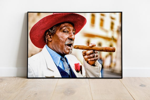 Havana Cuba Art Afro Cuban Cigar Artist Design Gift Havana Cuba Art Afro Cuban Cigar Artist Design Gift