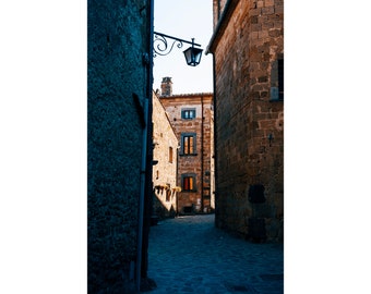 Siena Italy Print: Tuscany Street Photography, Travel Poster