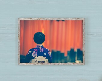 Fushimi Inari Shrine Print: Kyoto Japan Travel Photography