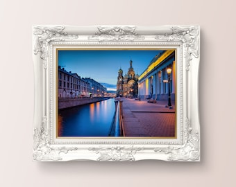 Russian, Large Wall Art, Russia, St Petersburg, Wanderlust, Prints, Travel, Wall Art, Poster, Print, Travel Poster, Home Decor, Wall Art