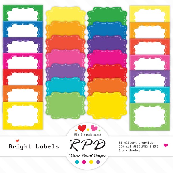 Bright Frames - Etsy