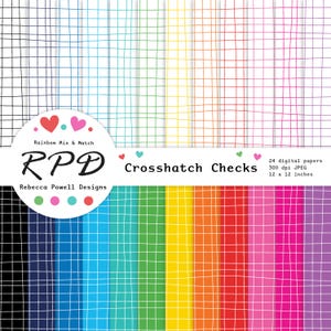 Naadloos digitaal gearceerd patroon, regenboogkleuren en witte achtergronden, plakboekpagina's, commercieel gebruik
