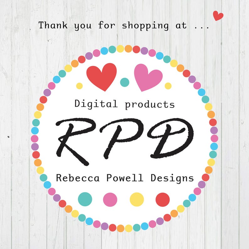 Thank you for shopping at Rebecca Powell Designs.
