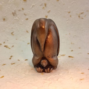 Bronze Penguin Sculpture Penguin Statue Penguin Figurine Miniature Penguin Bronze Birds Wildlife Collectable Penguin Gift Home Decor Penguin